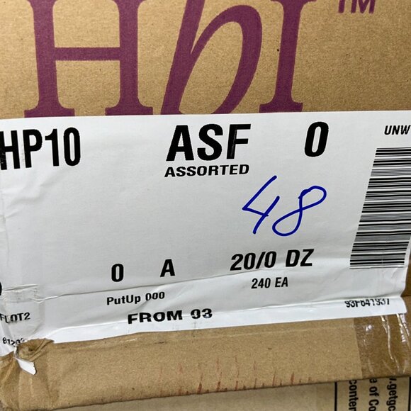 Hanes Girls’ Tagless Hipsters – LOT 48 - 240 pcs – 24 packs (10 ea) – Sz 8 - NEW - Picture 3 of 3